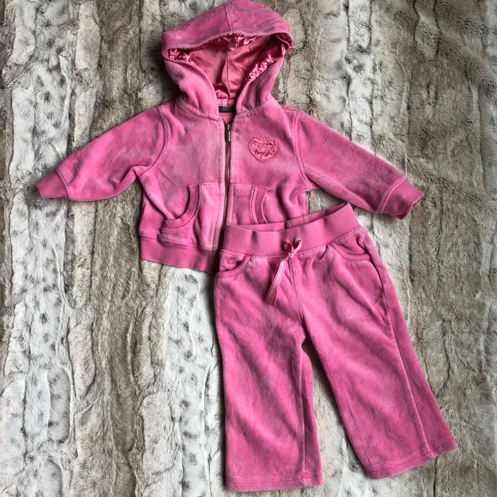 Kenneth Cole Reaction Velour Tracksuit